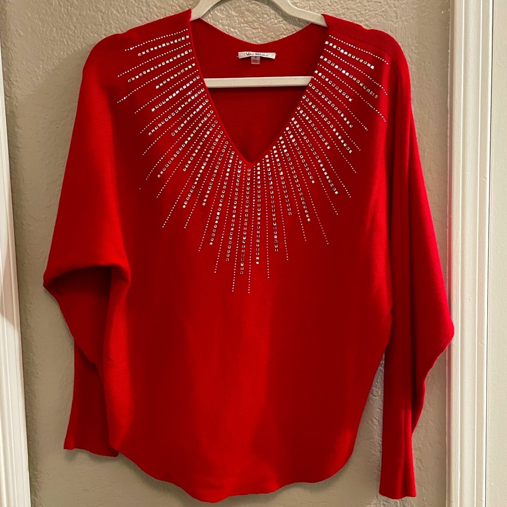 Womens formal sweater blouse